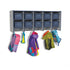 10SectionWallMountCoatLocker