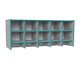 10SectionWallMountCoatLocker