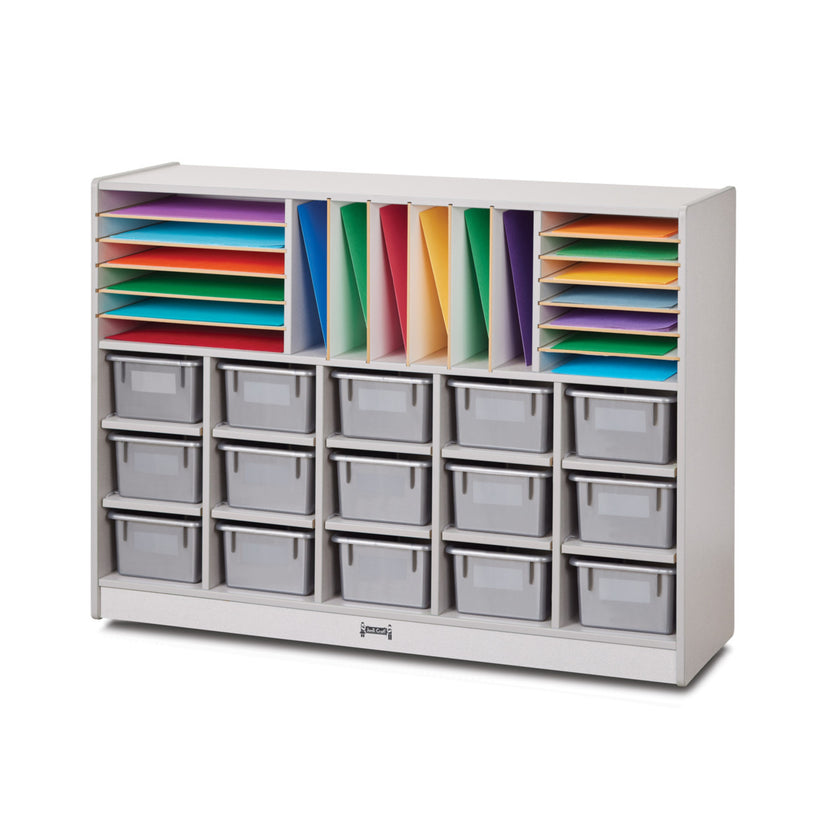Rainbow Accents Sectional Cubbie-Tray Mobile Unit