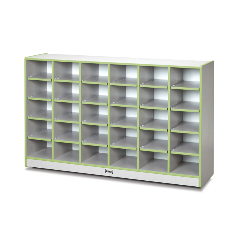 Rainbow Accents 30 Cubbie-Tray Mobile Storage
