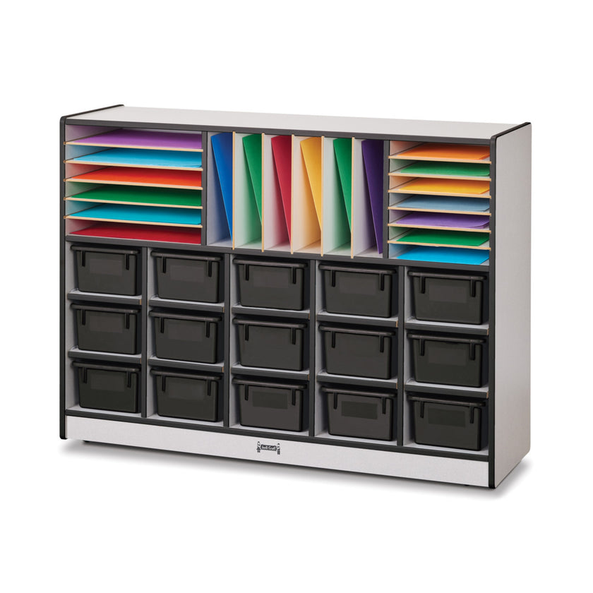 Rainbow Accents Sectional Cubbie-Tray Mobile Unit