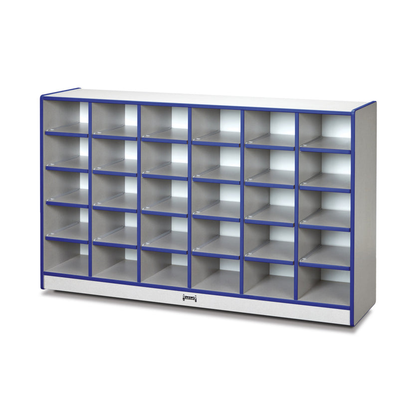 Rainbow Accents 30 Cubbie-Tray Mobile Storage