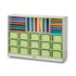 Rainbow Accents Sectional Cubbie-Tray Mobile Unit
