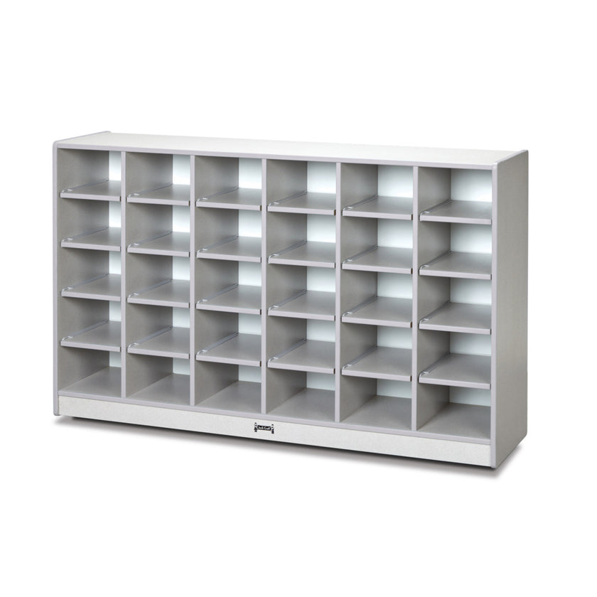 Rainbow Accents 30 Cubbie-Tray Mobile Storage