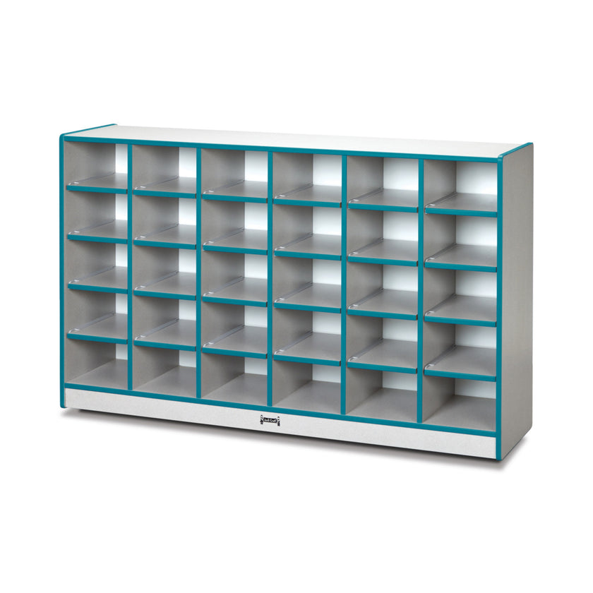 Rainbow Accents 30 Cubbie-Tray Mobile Storage