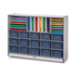 Rainbow Accents Sectional Cubbie-Tray Mobile Unit