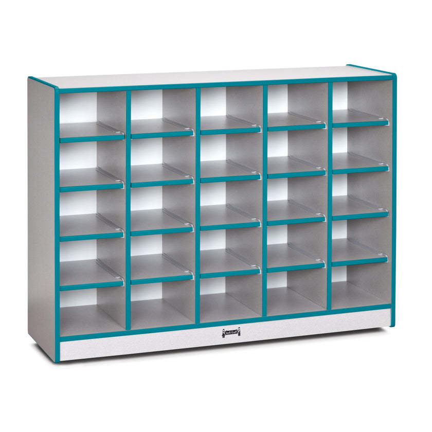 Rainbow Accents 25 Cubbie-Tray Mobile Storage