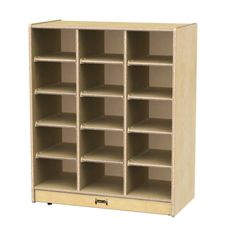 15 Cubbie-Tray Mobile Unit Without Bin