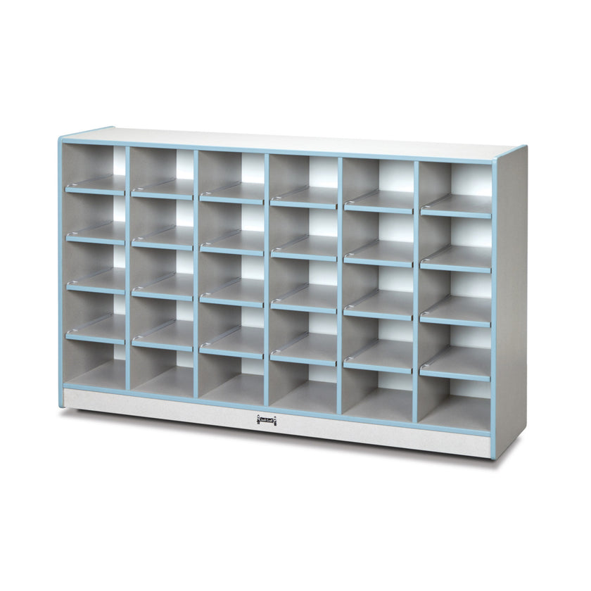 Rainbow Accents 30 Cubbie-Tray Mobile Storage