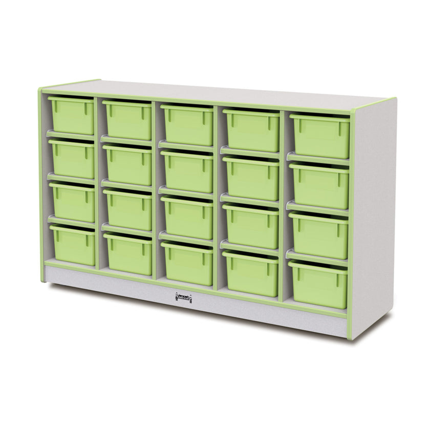 Rainbow Accents 20 Cubbie-Tray Mobile Storage