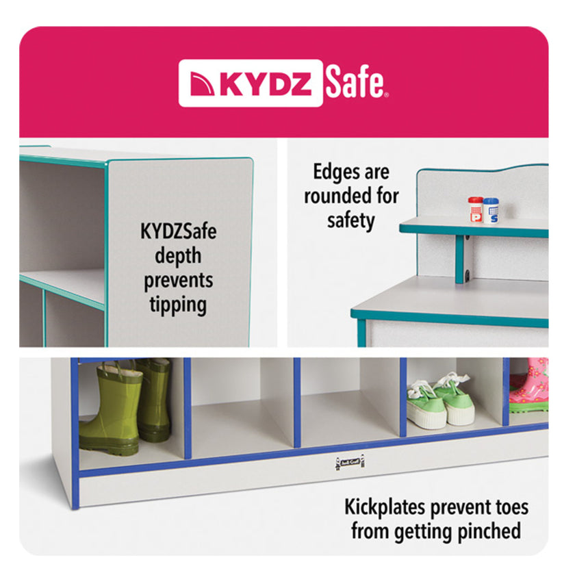Rainbow Accents 25 Cubbie-Tray Mobile Storage