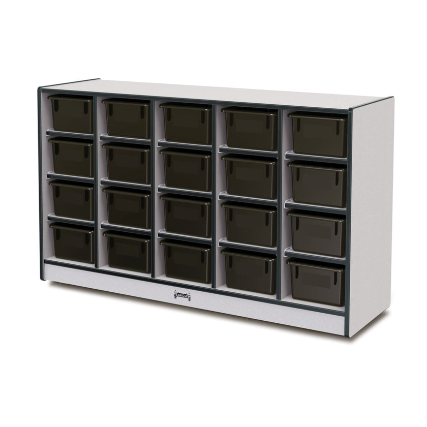 Rainbow Accents 20 Cubbie-Tray Mobile Storage