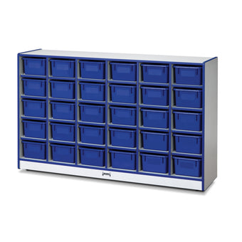 Rainbow Accents 30 Cubbie-Tray Mobile Storage