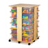 24 Tub Tower - With Colored Bins