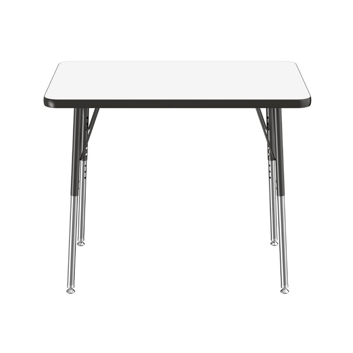 24 x 36 Rectangle Dry-Erase Activity Table - WhiteboardBlack