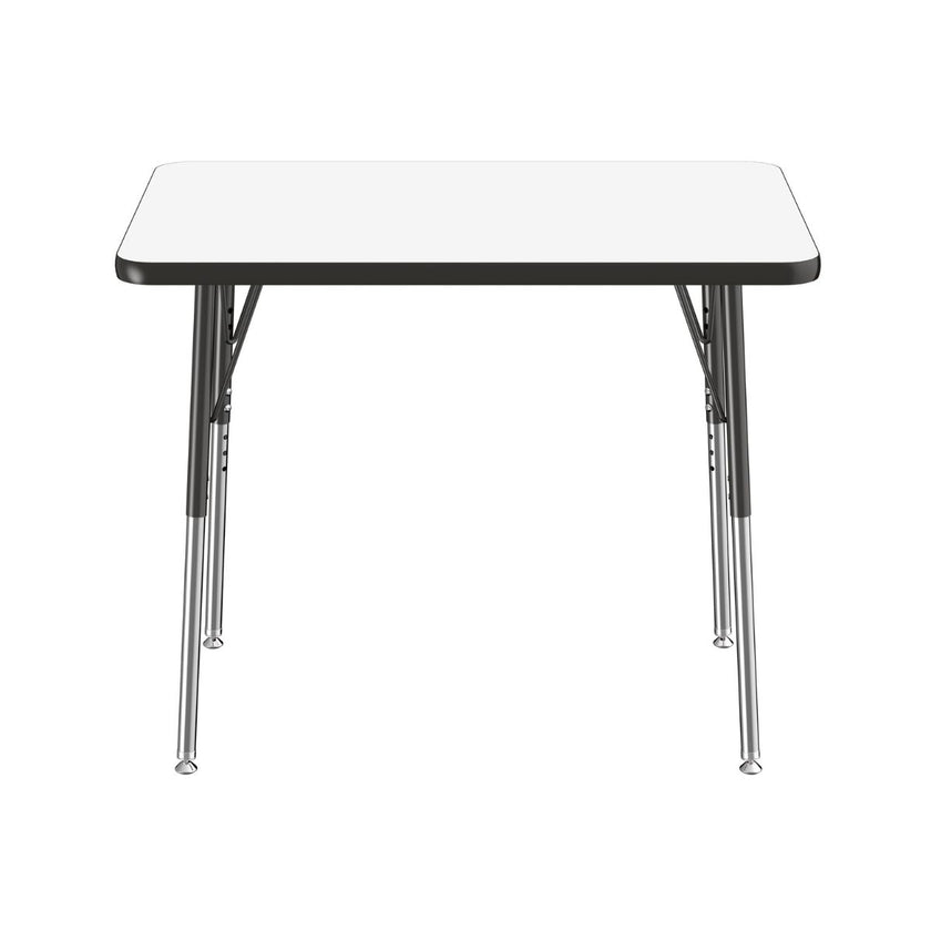 24 x 36 Rectangle Dry-Erase Activity Table - WhiteboardBlack
