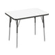 24 x 36 Rectangle Dry-Erase Activity Table - WhiteboardBlack