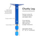 24 x 48 Rectangle Dry-Erase Activity Table - WhiteboardBlue
