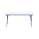 24 x 60 Rectangle Dry-Erase Activity Table - WhiteboardBlue