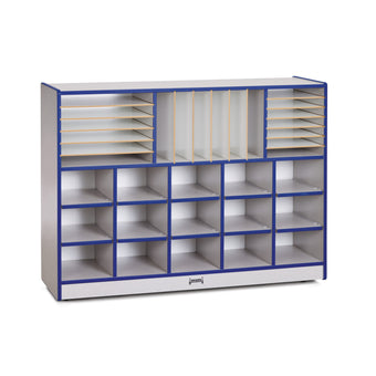 Rainbow Accents Sectional Cubbie-Tray Mobile Unit