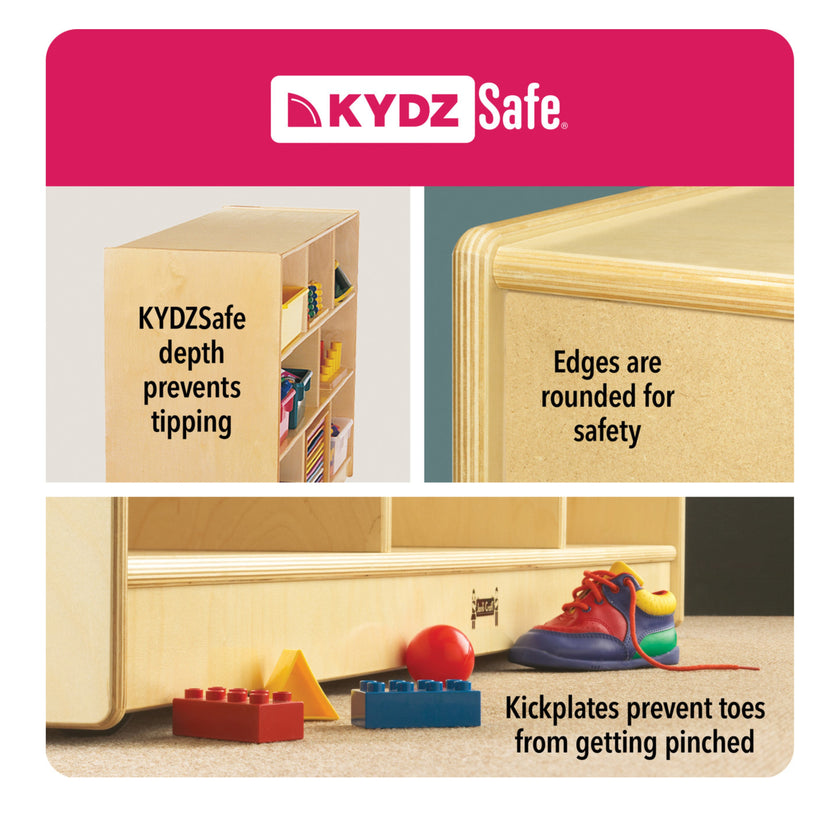 Rainbow Accents 20 Cubbie-Tray Mobile Storage