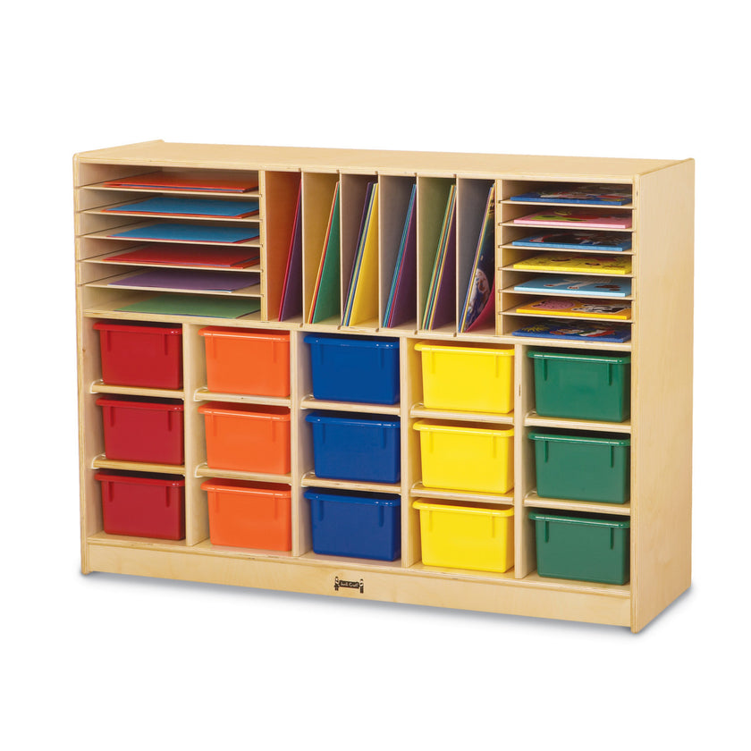 Sectional Cubbie-Tray Mobile Unit