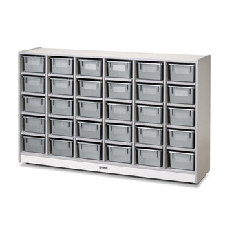 Rainbow Accents 30 Cubbie-Tray Mobile Storage