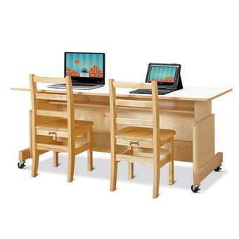 Apollo Double Computer Desk