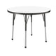 Round Dry-Erase Activity Table