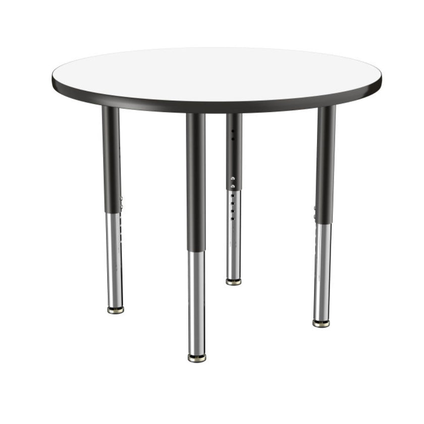 Round Dry-Erase Activity Table