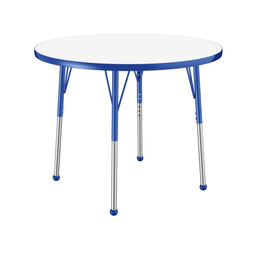 Round Dry-Erase Activity Table