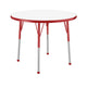 Round Dry-Erase Activity Table