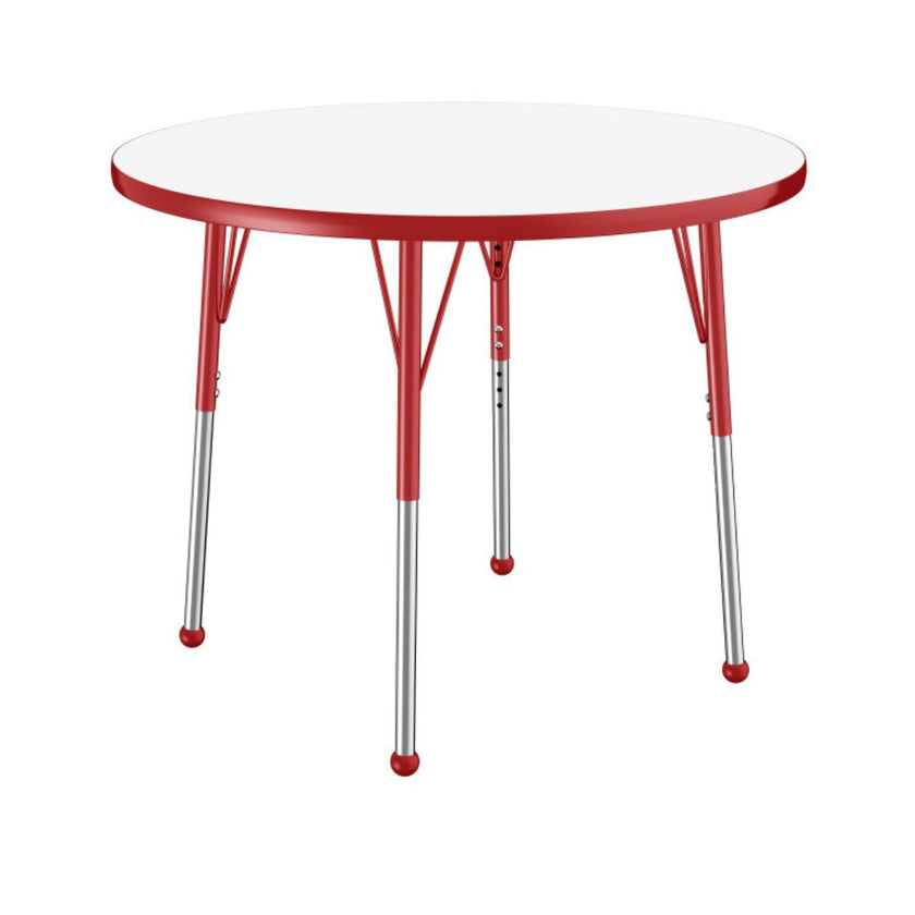 Round Dry-Erase Activity Table