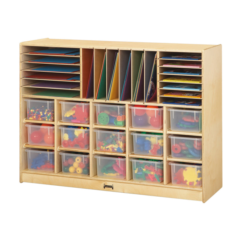 Sectional Cubbie-Tray Mobile Unit