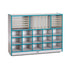 Rainbow Accents Sectional Cubbie-Tray Mobile Unit