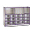 Rainbow Accents Sectional Cubbie-Tray Mobile Unit