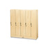 5 Section Lockers with Doors
