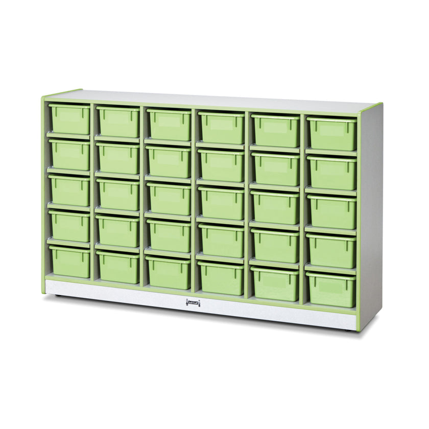 Rainbow Accents 30 Cubbie-Tray Mobile Storage