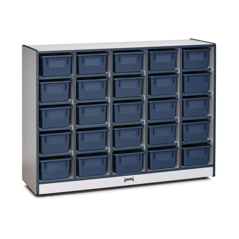 Rainbow Accents 25 Cubbie-Tray Mobile Storage