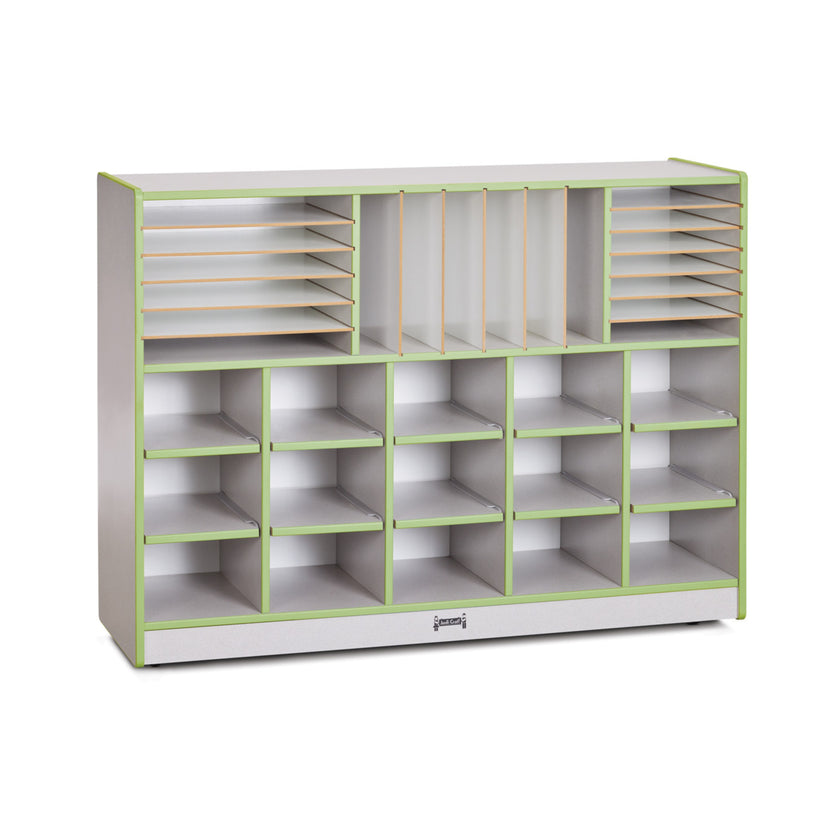 Rainbow Accents Sectional Cubbie-Tray Mobile Unit