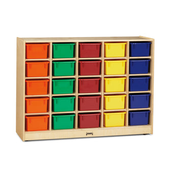 25 Cubbie-Tray Mobile Storage