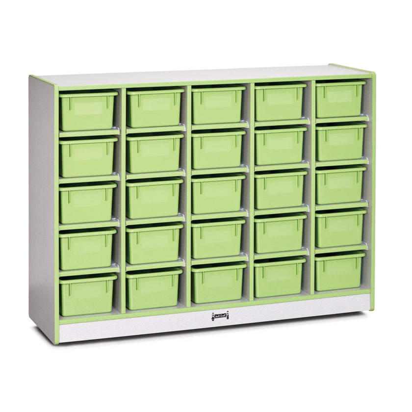 Rainbow Accents 25 Cubbie-Tray Mobile Storage
