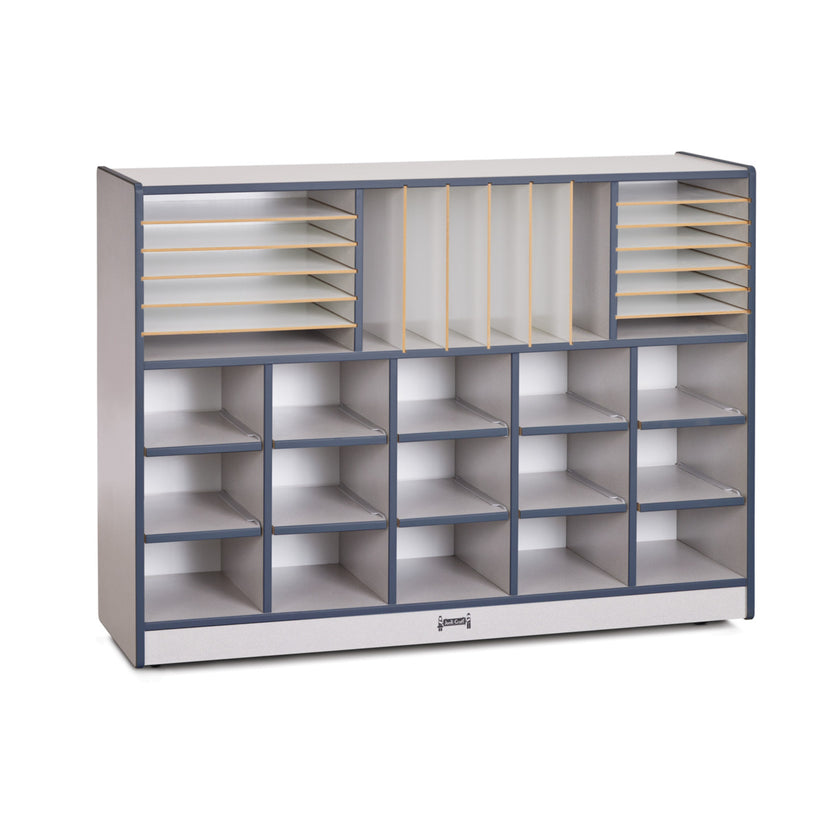 Rainbow Accents Sectional Cubbie-Tray Mobile Unit