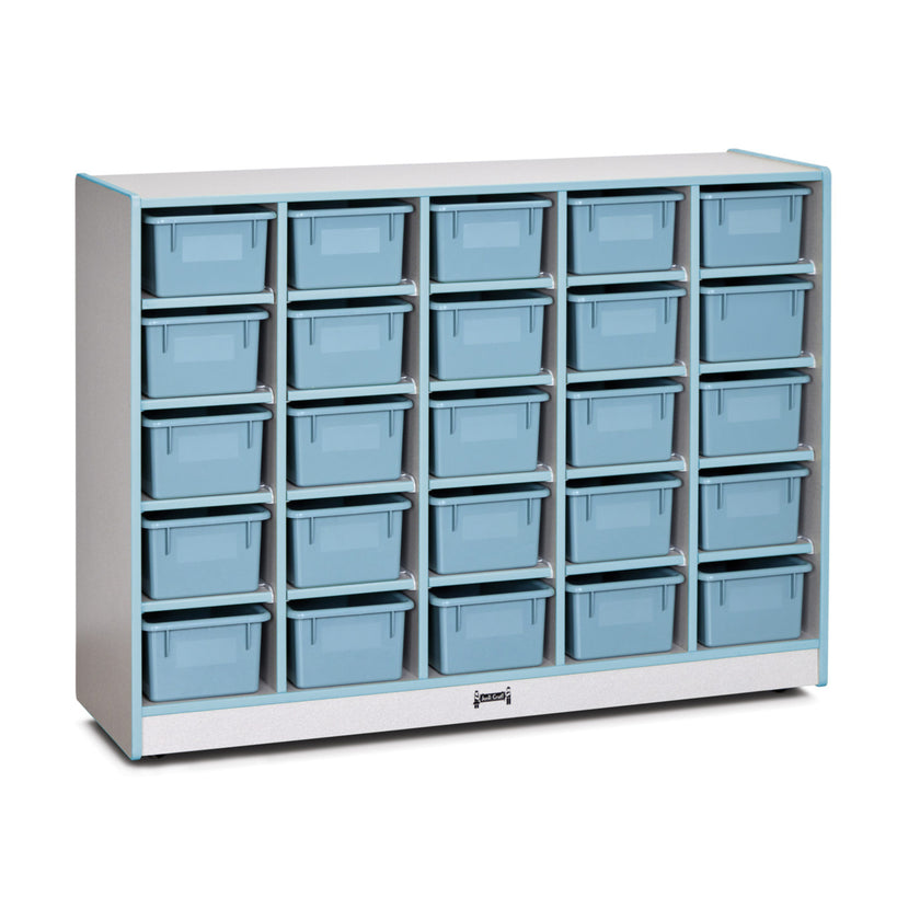 Rainbow Accents 25 Cubbie-Tray Mobile Storage