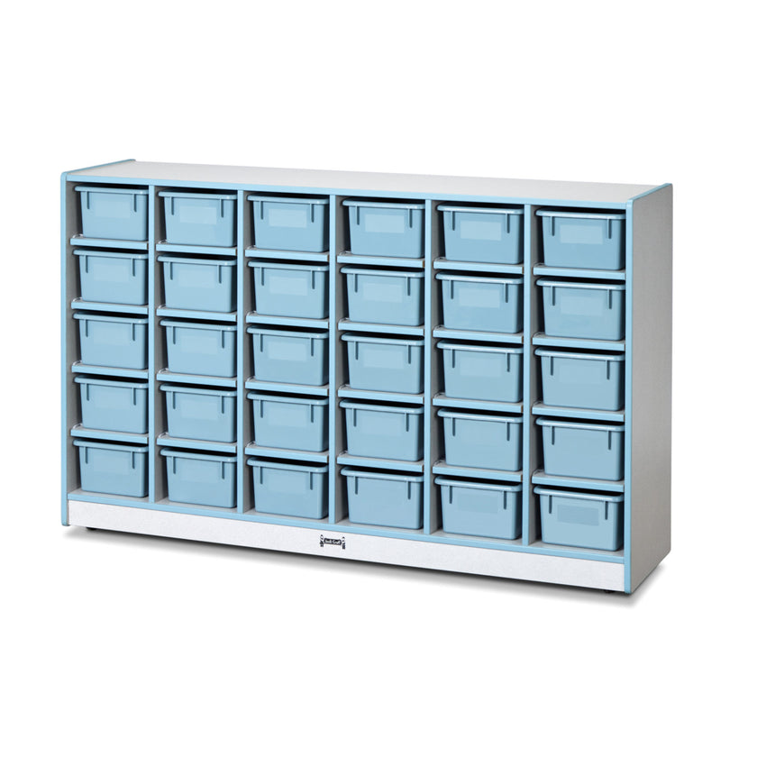 Rainbow Accents 30 Cubbie-Tray Mobile Storage