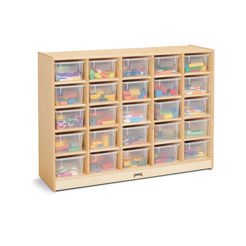 25 Cubbie-Tray Mobile Storage