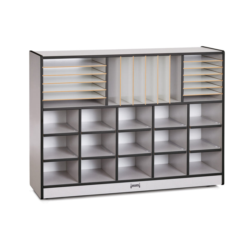 Rainbow Accents Sectional Cubbie-Tray Mobile Unit