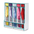 Rainbow Accents 5 Section Coat Locker with Step