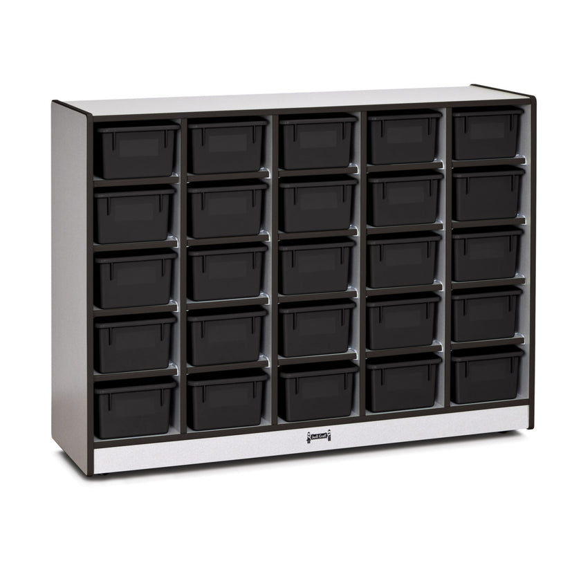 Rainbow Accents 25 Cubbie-Tray Mobile Storage