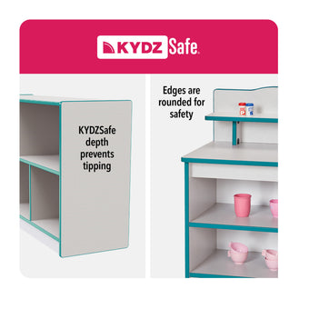 Rainbow Accents 4 Section Coat Locker